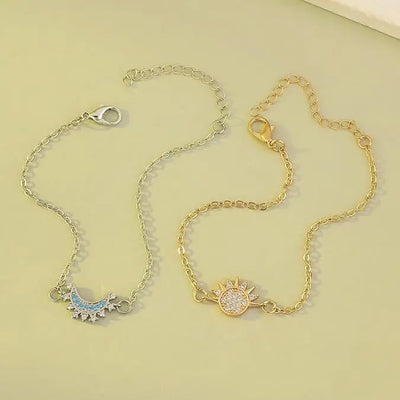 Sun & Moon Magnetic Bracelet Set