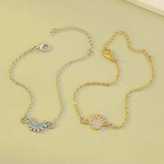 Sun & Moon Magnetic Bracelet Set