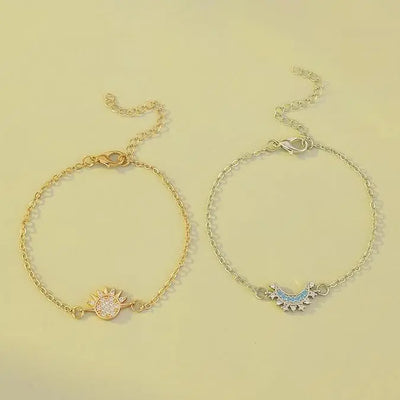 Sun & Moon Magnetic Bracelet Set