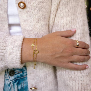 Matching Hearts Armband