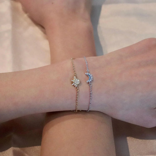 Sun & Moon Magnetic Bracelet Set